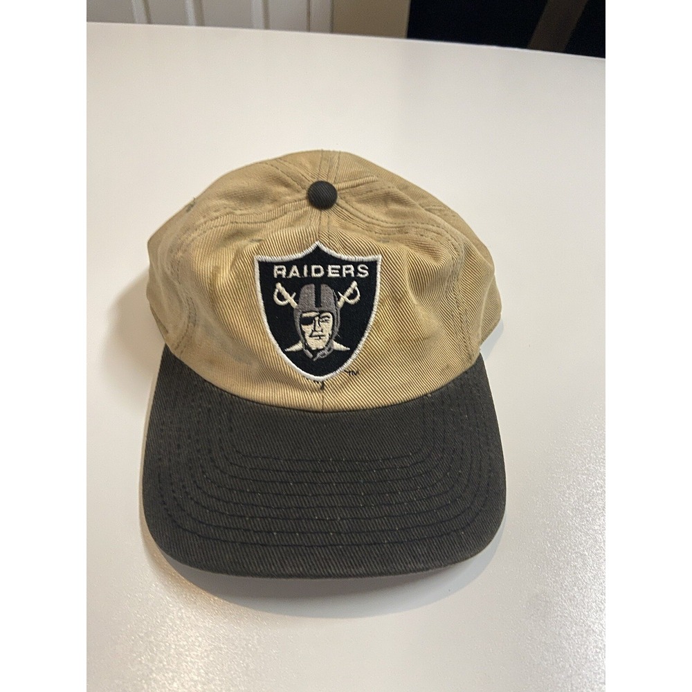 Vintage Oakland Raiders Corduroy Hat Adjustable Strap